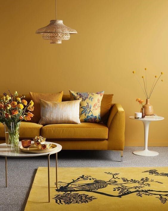 yellow color for your home