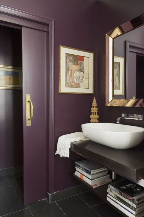 Purple color for your home