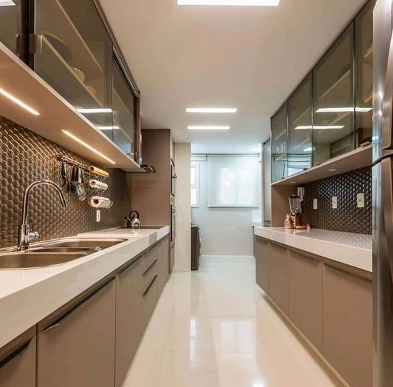  Parallel Kitchen Interior Design