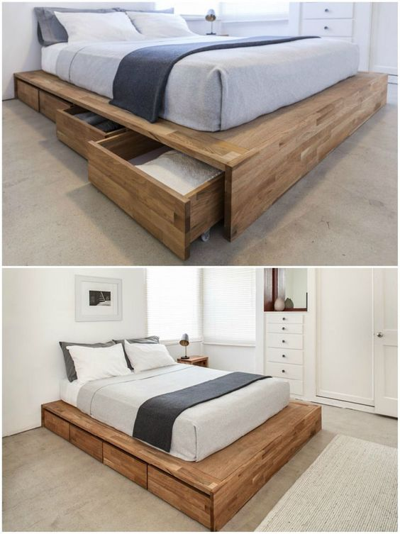  space-saving bed design