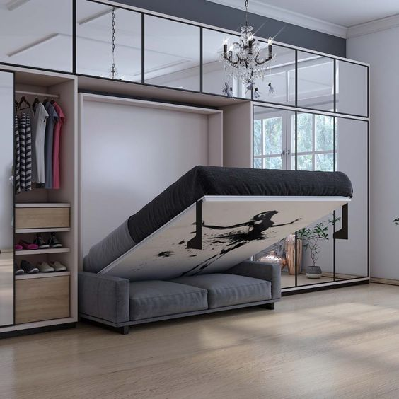 Murphy bed interior design
