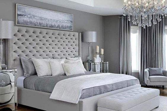  Silver Bedroom Design