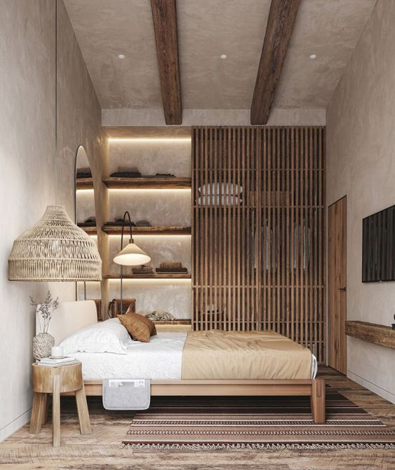  Wooden Touch Bedroom Design